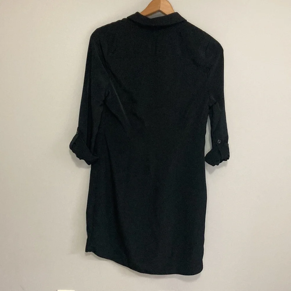 The Limited Ashton Dress, Black button down, size small, v-neck - Picture 6 of 6